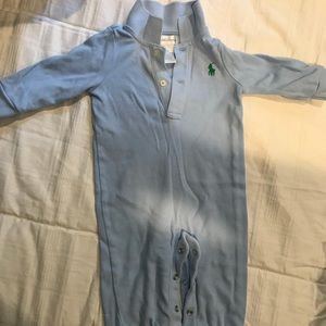 Polo one piece long sleeve